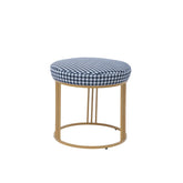 Houndstooth Pattern Stool Proffice furniture